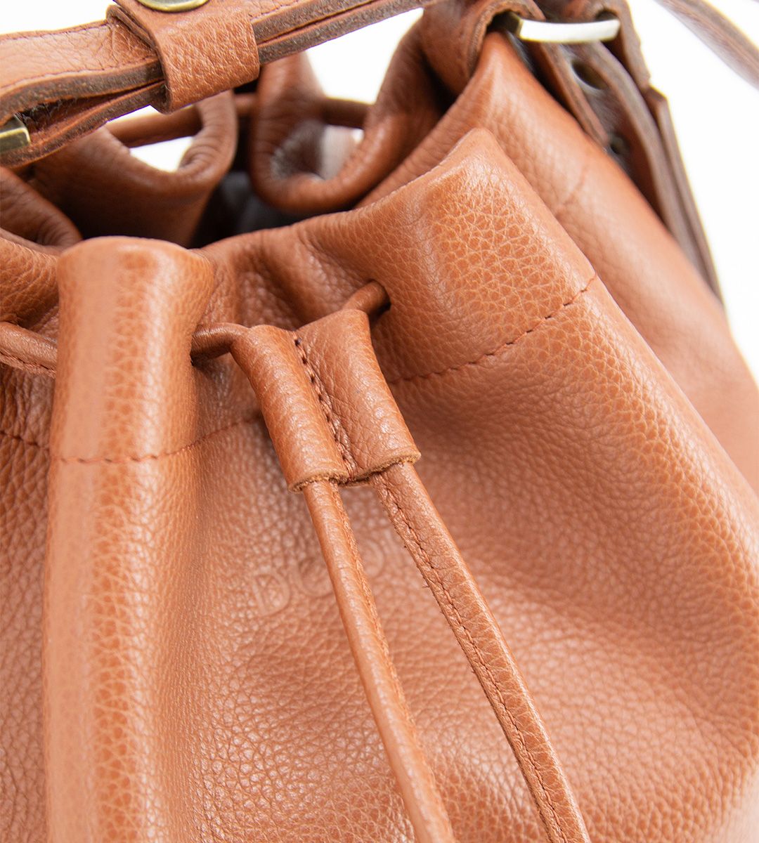 Bucketbag | Cognac - Afbeelding 4